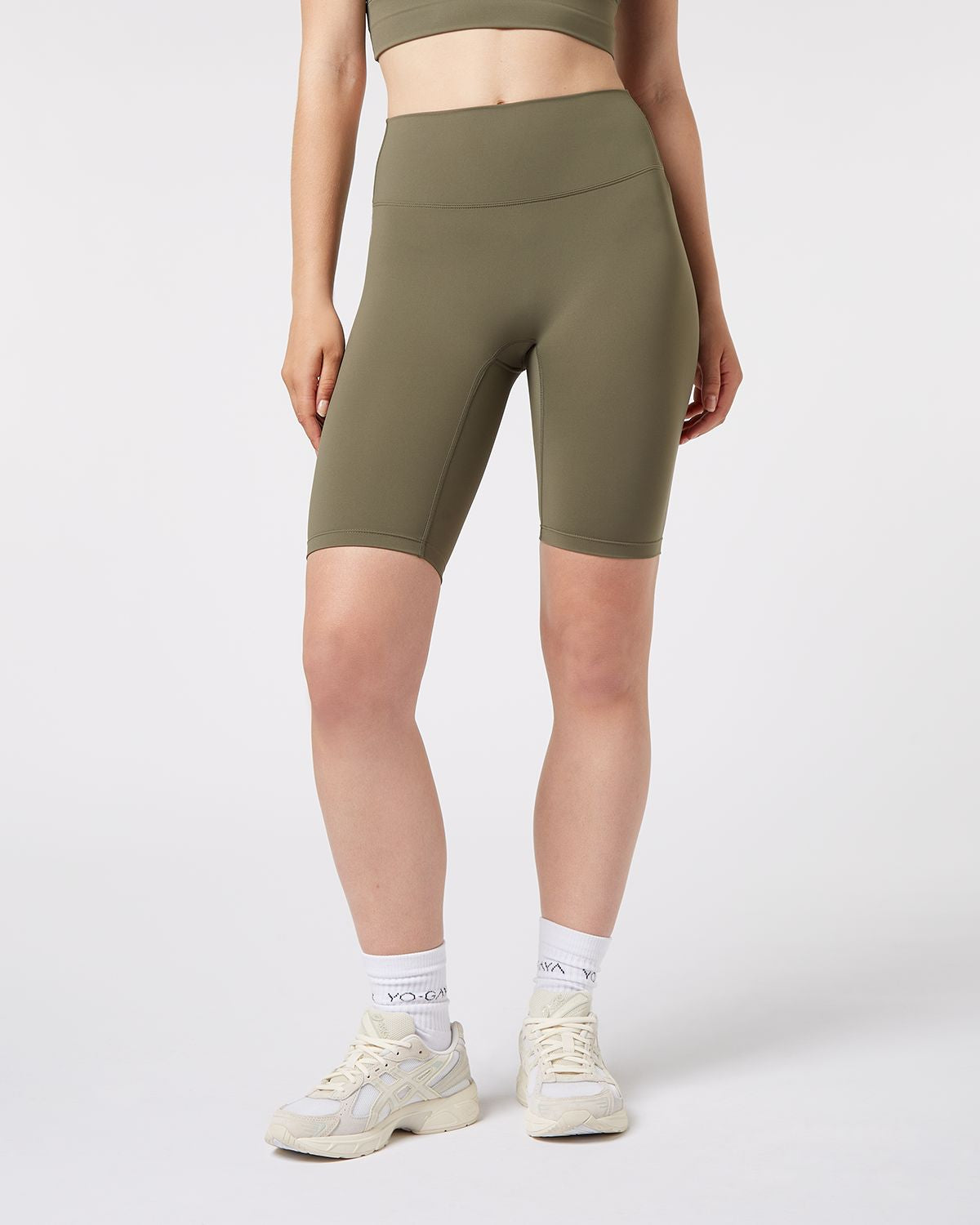 Legging Short - Olive Green