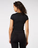 Short Sleeve Top - Black