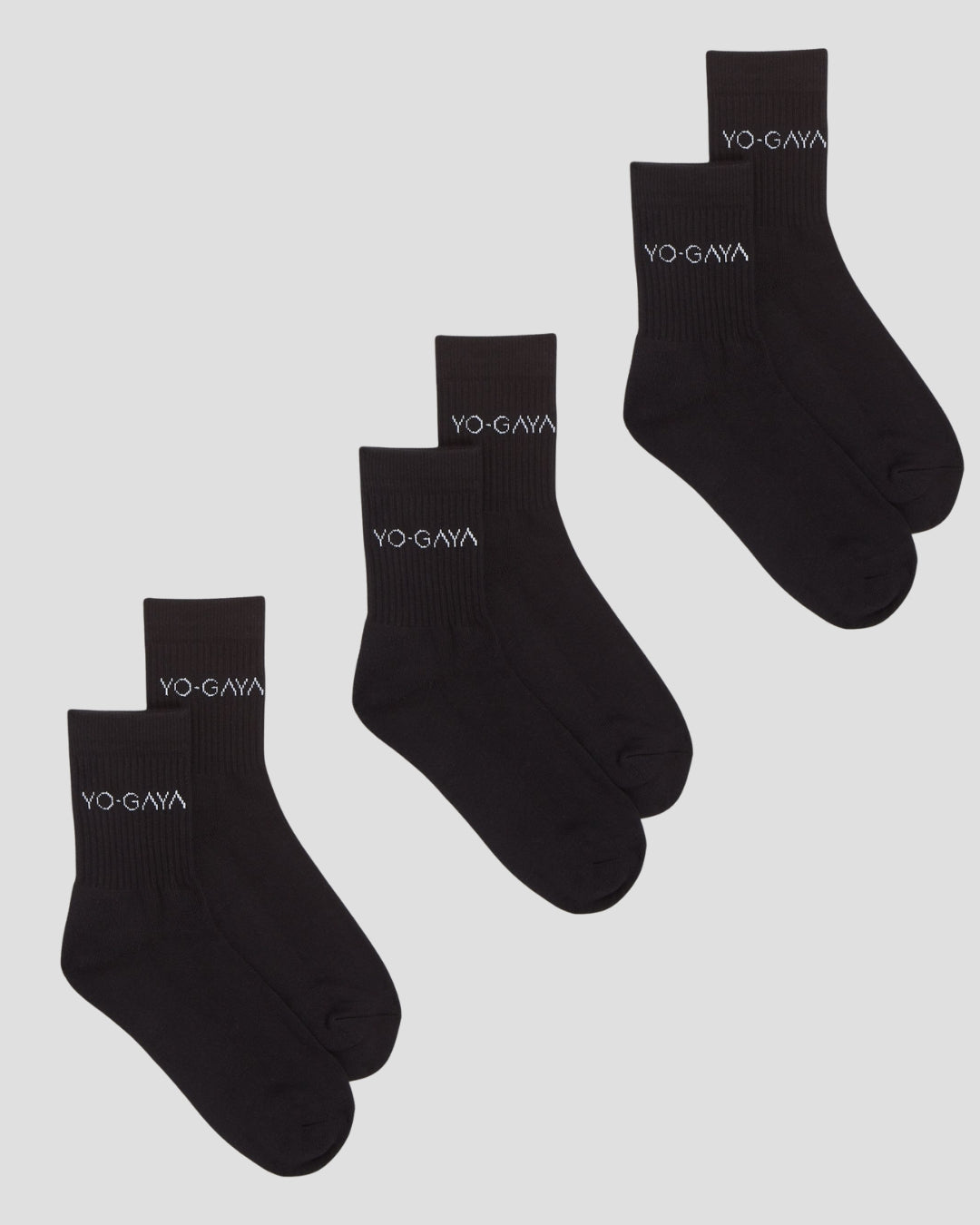 Socks - 3 Pack - Schwarz