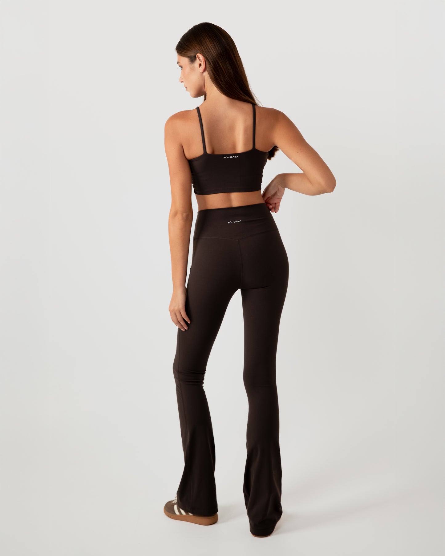 Flared Legging - Coffee Bean