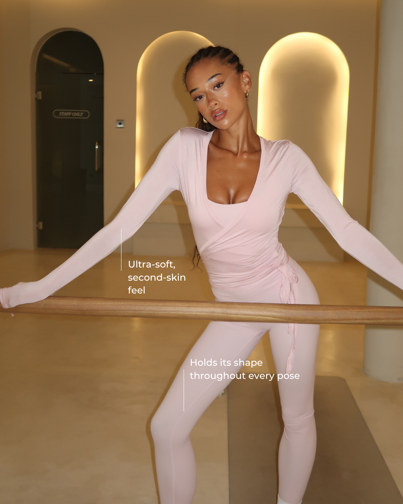 Ballet Wrap - Blossom Pink