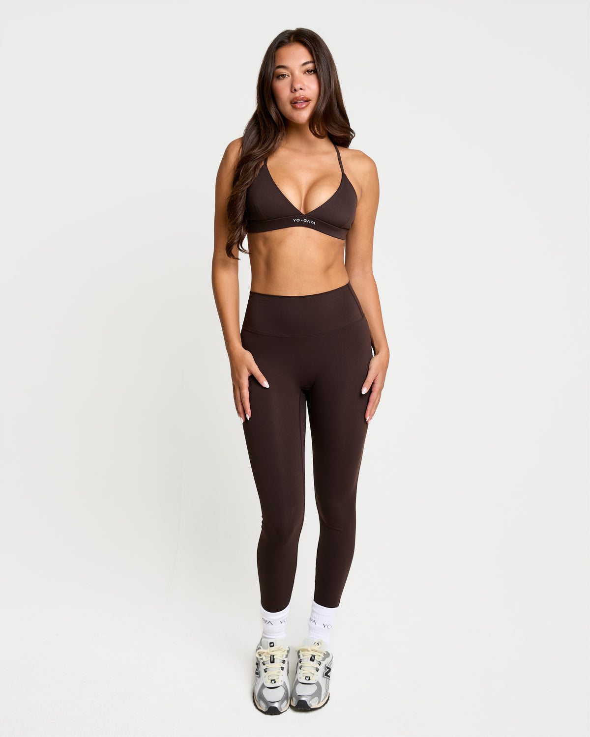 Studio Triangle Bra - Coffee Bean