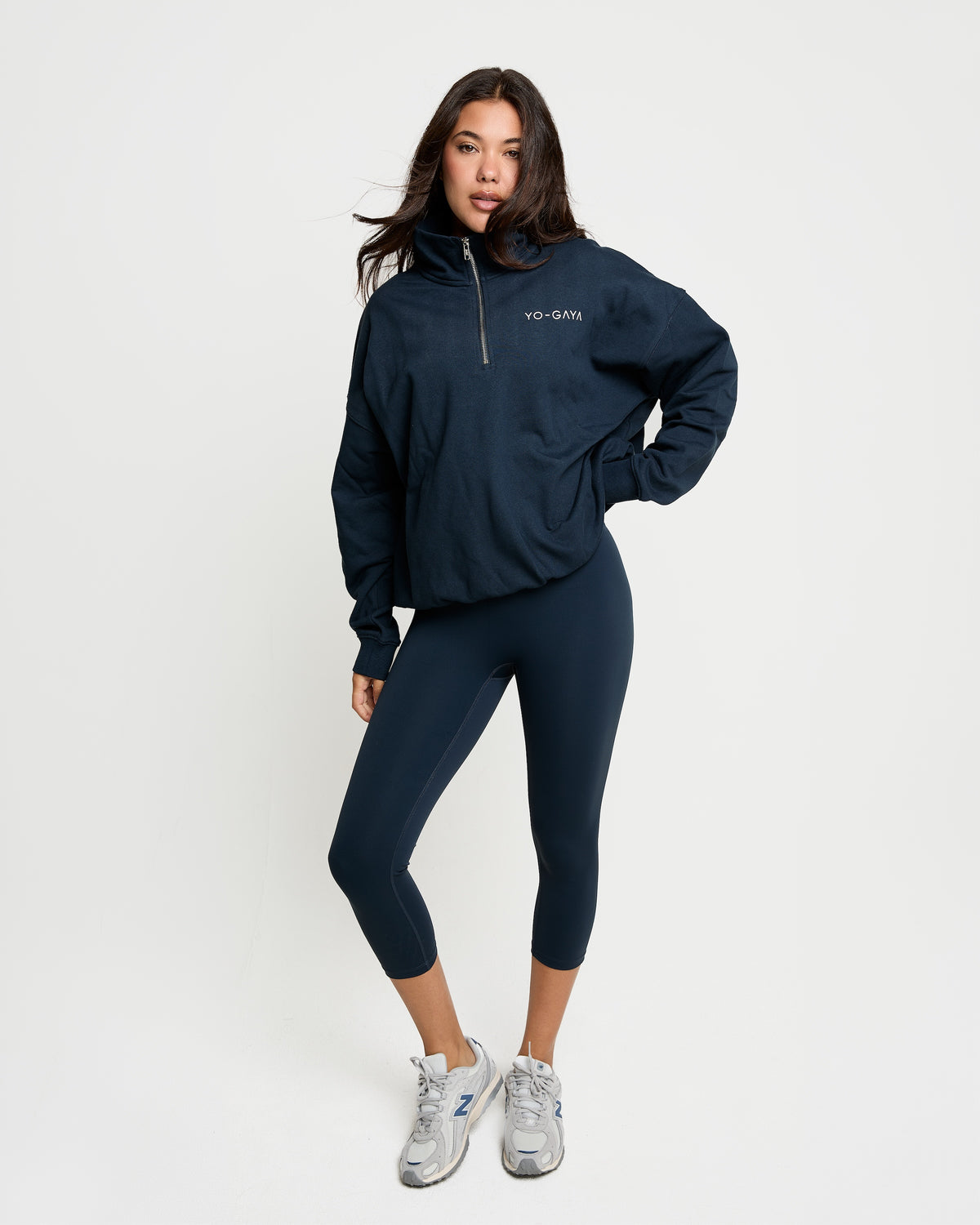 Capri Legging - Deep Ocean Blue